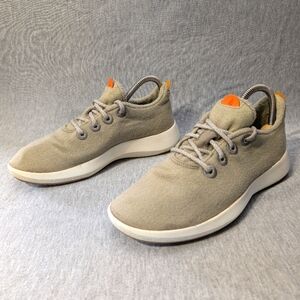 Allbirds Wool Running Shoes Women's 8 Beige Sneakers Lace Up